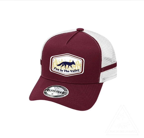 Maroon Trucker